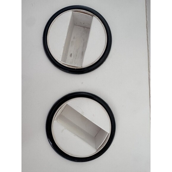 Double Automatic 2 Watch Winder Rotating Display Box Black Case & Cord WORKS - Picture 9 of 14